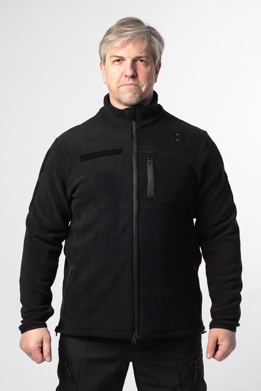 Кофта чорна Polartec 340 RMilitary+