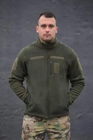 Кофта олива Polartec 340 RMilitary+