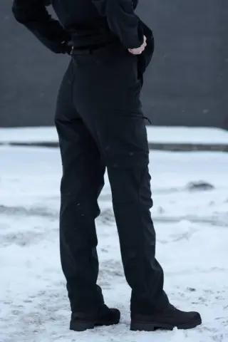 Штани жіночі чорні Soft Shell R Military +
