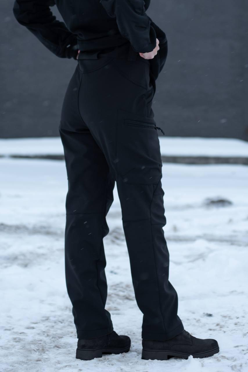 Штани жіночі чорні Soft Shell R Military +