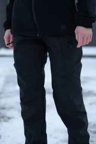 Штани жіночі чорні Soft Shell R Military +