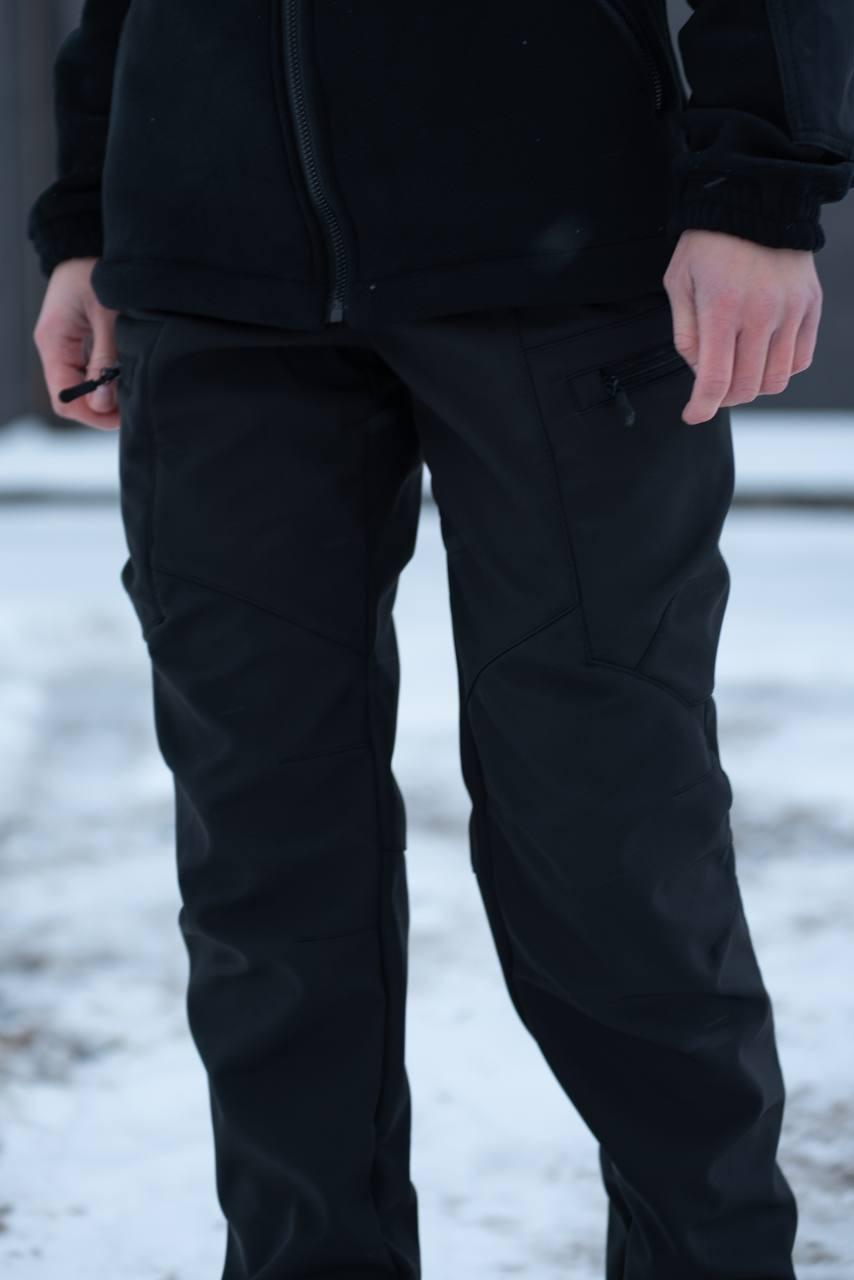 Штани жіночі чорні Soft Shell R Military +