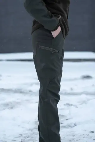 Штани жіночі олива Soft Shell R Military +