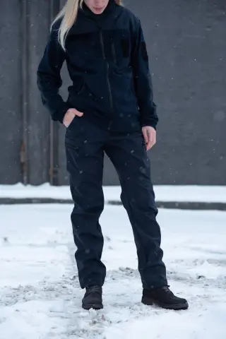 Штани жіночі сині Soft Shell R Military +