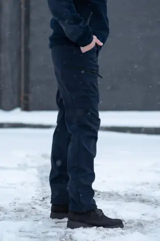 Штани жіночі сині Soft Shell R Military +