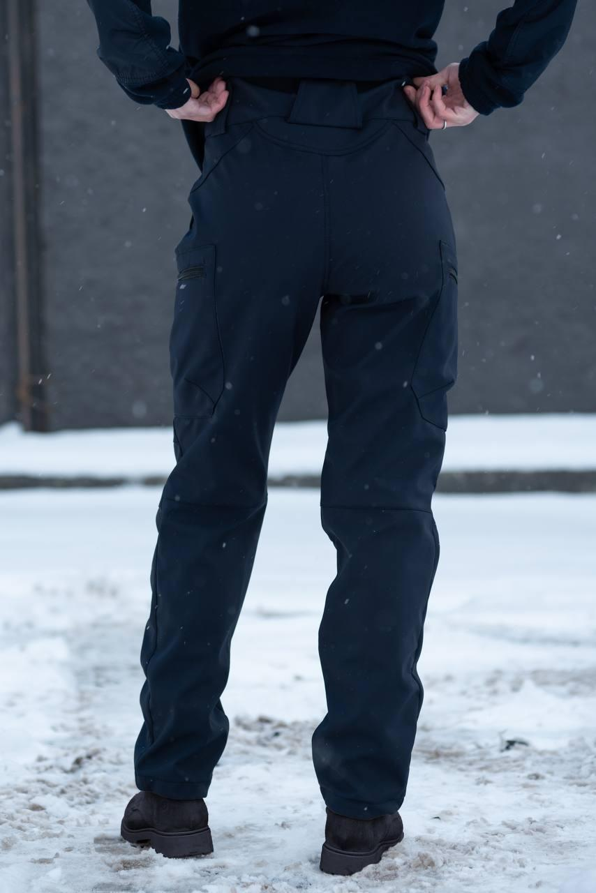 Штани жіночі сині Soft Shell R Military +