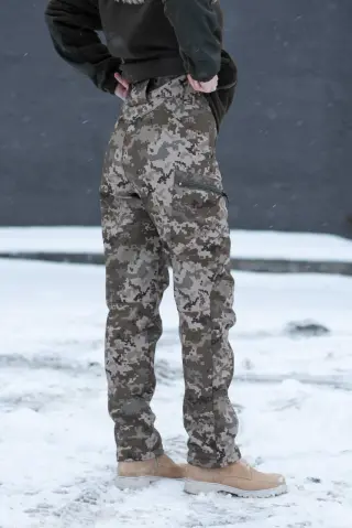 Штани жіночі піксель Soft Shell R Military +
