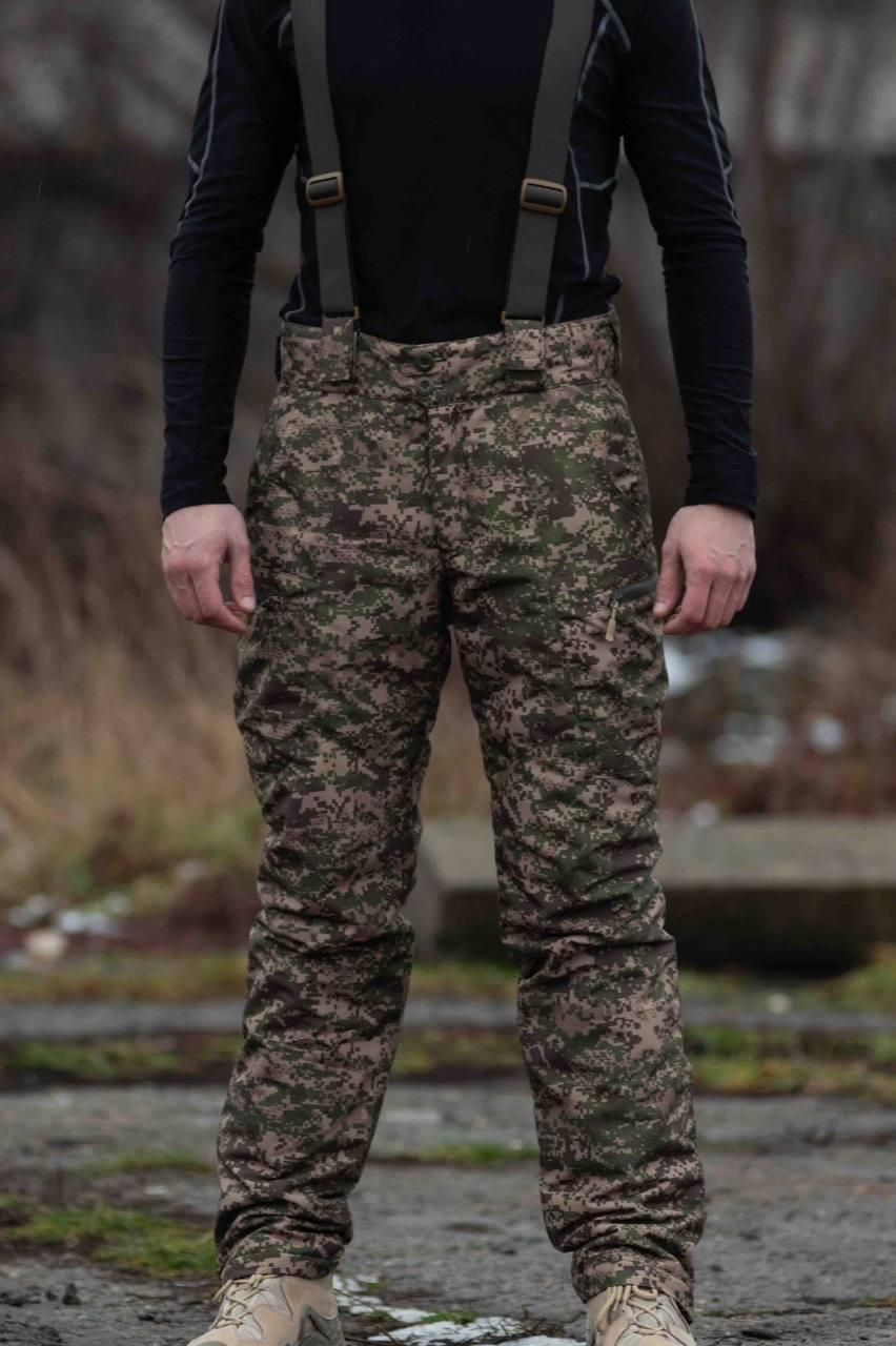 Штани зимові Nord Storm на підтяжках Хижак Military R + -30