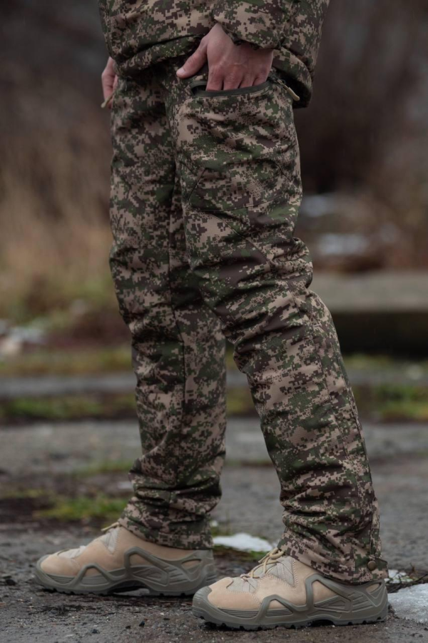 Штани зимові Nord Storm на підтяжках Хижак Military R + -30