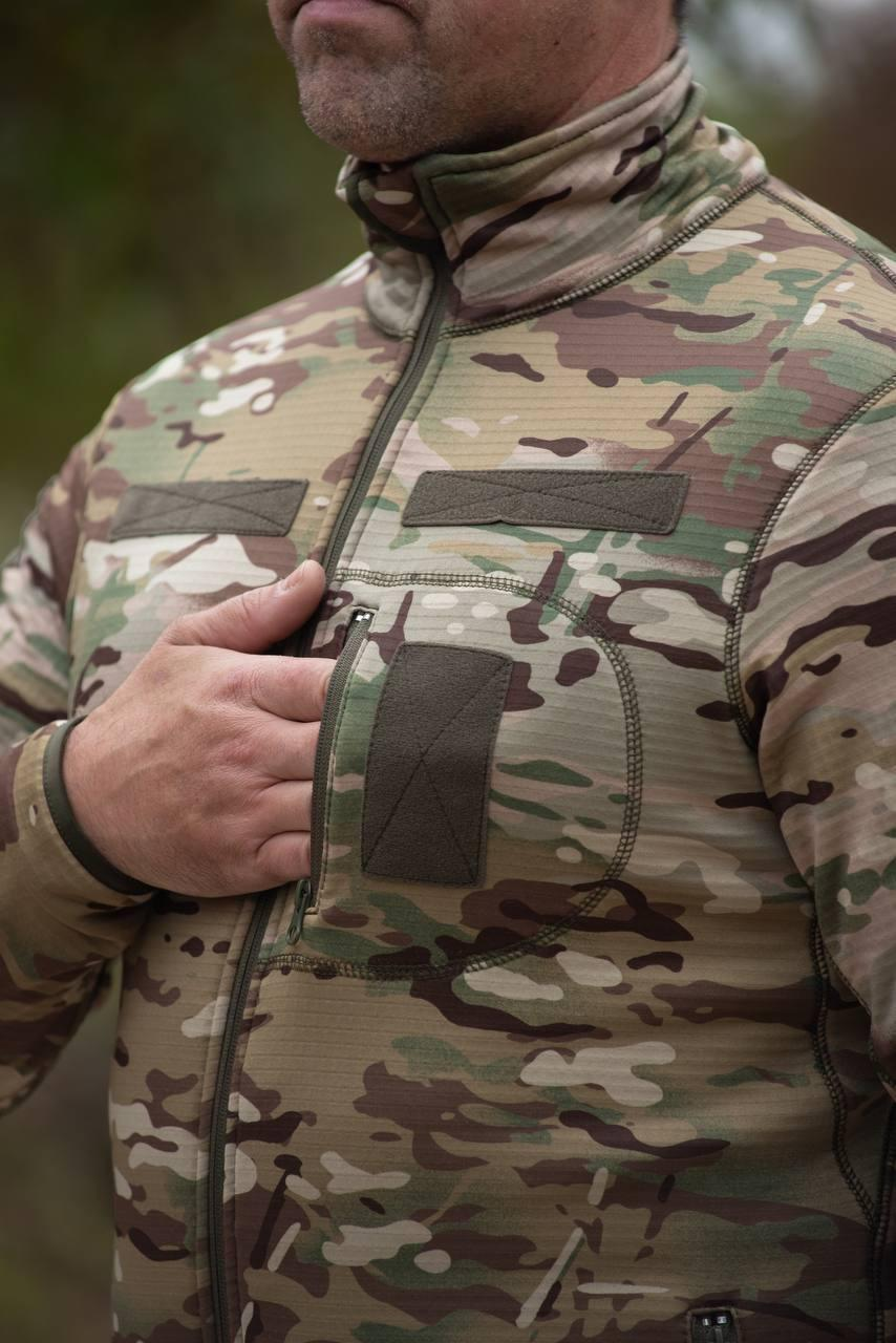 Військова Кофта Мультикам Army Combat MTP мікрофліс кубик