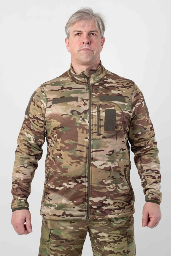 Військова Кофта Мультикам Army Combat MTP мікрофліс кубик