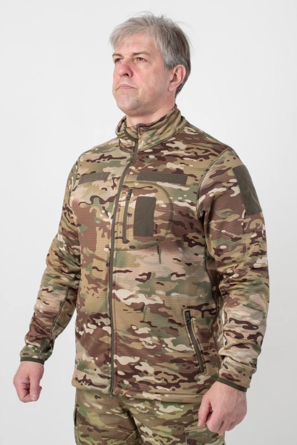 Військова Кофта Мультикам Army Combat MTP мікрофліс кубик