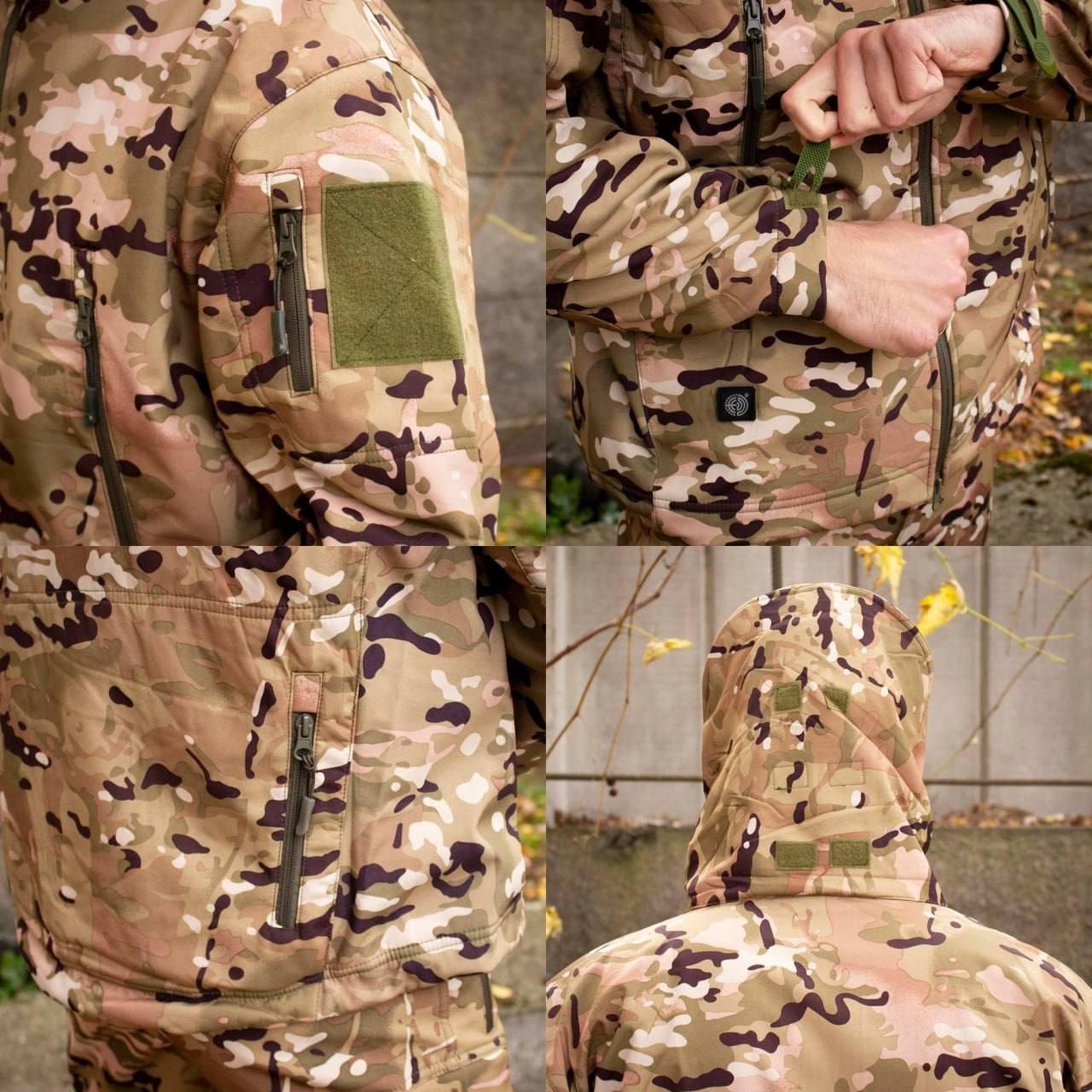 Комплект форми на флісі Soft Shell мультикам 2.0