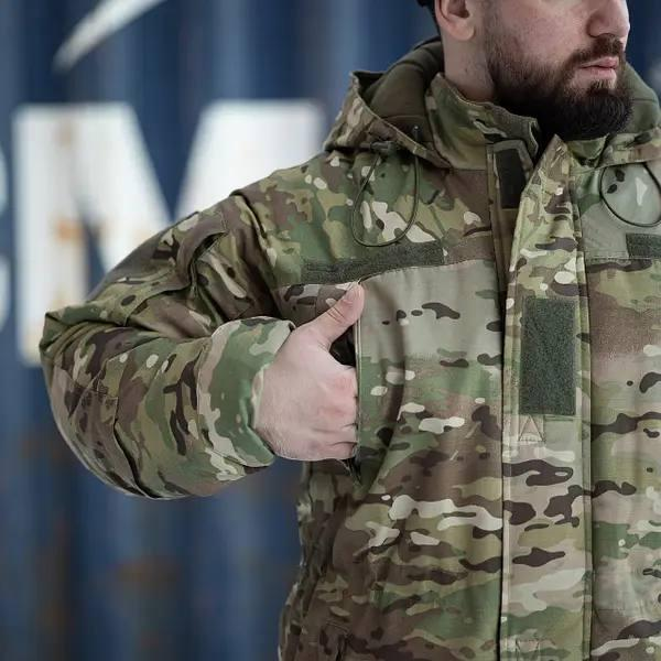 Зимова куртка-бушлат Grifon "GOVERLA" мультикам